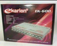 Pre Amp Ekarion EK-600 7Band Equalizer