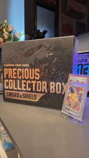 Pokemon Precious Collector Box Sword & Shield + PSA 10 Pikachu