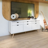 Koncept Furniture ไซด์บอร์ด KC-PLAY รุ่น WIB สีขาว (150x45x63 ซม.)