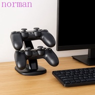 NORMAN Dual USB Charger Stand, Plastic Fast Charging Controller Charger Dock, Practical Black with L