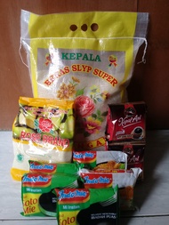 Paket Sembako Murah 4 - Beras, Gula, Kopi, Mie