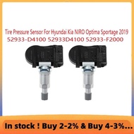 2Pc 52933-D4100 433MHZ TPMS SENSOR Tire Pressure Sensor for 2019 Spare Parts Accessories 52933D4100 
