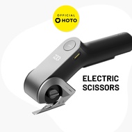 HOTO EdgeFlow Cordless Electric Scissors - USB-C, Titanium Blade, LED Display, Tool-Free, Crafting