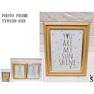 6X8 INCHES PHOTO FRAME WOODEN ACETATE PLASTIC COVER 15cmx20cm (YY8539-6X8)