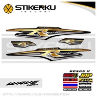Striping SUPRA Fit New WAVE 110 R STICKER/ Stock Decal WAVE 100 STICKER WAVE 100 R STICKER/ SUPRA/