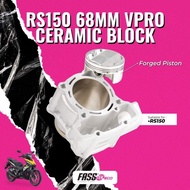 Fasstek Rs150 62mm 63mm 65mm 68mm 70mm racing block ceramic + forged piston SUM Racing