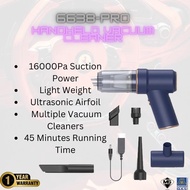 6638-Pro Mini Vacuum Cordless Vacuum Cleaner Handheld Vacuum Car Vakum 吸尘机 吸尘器