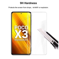 XIAOMI poco X3 NFC X4 NFC X3 PRO X3 GT F4 F5 5G X5 PRO 5G X6 5G poco C75 CLEAR TEMPERED GLASS 0.3 ML