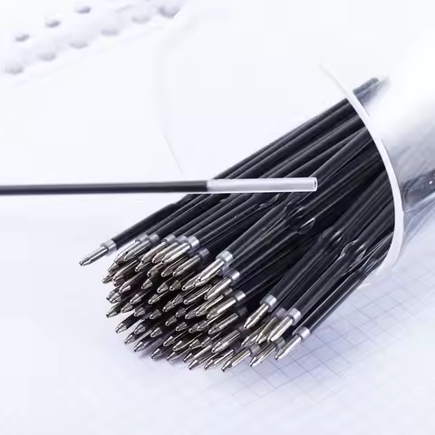 Blue Red Stationery Replacement Refill Office Black School Supplies Roller Pen Pen Refill Ballpoint 