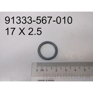 CG125 Cam Shaft O-Ring 91333-567-010 Size: 17x2.5