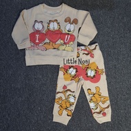 Nickelodeon GARFIELD sweater and jogger Set sz 12m 3t, 4t, 5t..NEW,NO PL