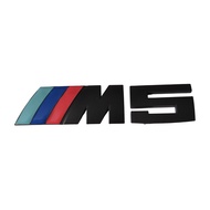 Sticker Emblem M5 Matte Blackbmw Size 12x2.5cm