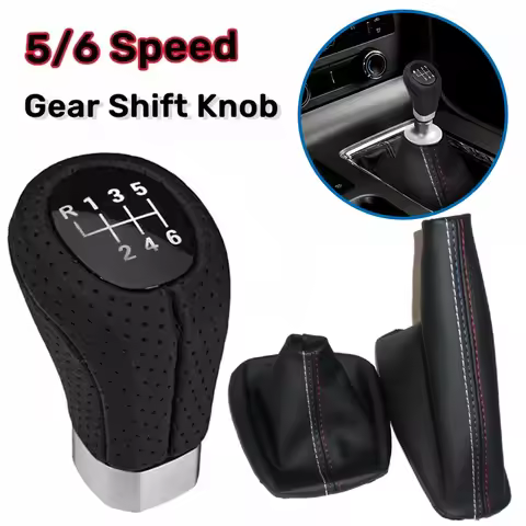 5/6 Speed Car Shift Knob Head Shift Handbrake Set Suitable For BMW E30 E36 E34 E46 Manual Model Hand