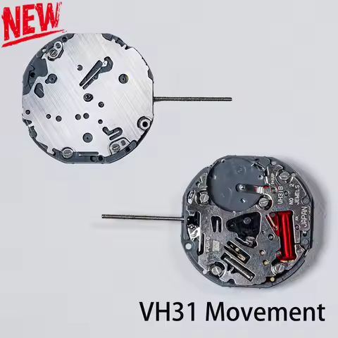 HOT TMI VH31 Movement New Japan VH31 Movement Original SII/TMI VH31 Watch Movement 3 Hands Sweep Sec