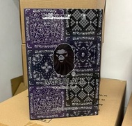 現貨 可即日交收 全新未開 100％ & 400％ Be@rBrick Bearbrick Bape Black Bandana 500%