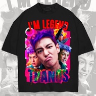Squid Game 2 I'M LEGEND THANOS Choi Seung-hyun (T.O.P) Player 230 T.O.P T-Shirt 90s Style