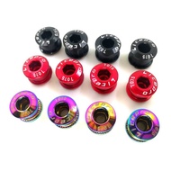 Basikal Chainring Bolt Screw Aluminium 7075 Lightweight Single Chainring Electro-plated Cycling