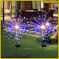 [Ready] 90/150 Lampu LED Solar Fireworks Light / Outdoor Waterproof String Fairy Light