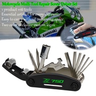 Motorcycle Tool Wrench Screwdriver Set For KAWASAKI Z750 Z 750 2003-2025 Z750S Z750R Repair Tools Ac