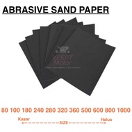 Sand Paper Abrasive Paper - Smooth Rough & Waterproof/ (80/100/180/240/280/320/360/500/600/800/1000)