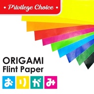 My Cactus DIY Origami Paper Colourful Origami Craft Paper Kertas Warna Flint Paper Quilling Paper St
