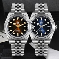 San Martin SN0053-G ｜NH35｜放射太陽紋 ｜39mm ｜自動機械錶｜藍寶石玻璃｜100m 防水 