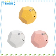 TEASG USB Rechargeable Timer, 12-hedron LED Screen Automatic Rotating Timer, 2 Volume Adjustable 1/3