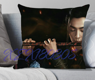 （xzx  31th）  (All inventory) Pillow cases! Chen Qingling, untamed founder Wang Yibo, small exhibition Fan Yi Pillow Case Home Costplay Gift (double-sided printing) 02