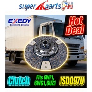 ISD097U EXEDY Clutch Disc ISD097U For 6WF1 / 6WG1 / 6UZ1 / 6WG1-TC / 6WF1-TC / 6SD1-TC / 10PE1