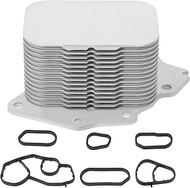 Anlseiod Oil Cooler Compatible with Berlingo C2 C3 C4 C5 C-Max Fiesta Focus Mondeo 2 3 5 M-i-n-i 206
