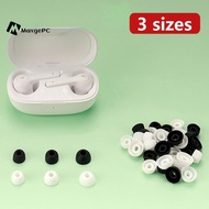 [MaxgePC] 3 Sizes Silicone Ear Tips For Soundcore Liberty 4 NC Earbuds Eartips For Life P2 P3 A20i T
