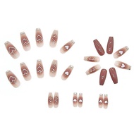 Gel Fake r614 Box Thailand 24 Pieces Nail Shop Waterproof