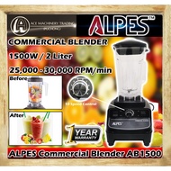 ALPES Commercial Blender,Fruit Blender,Ice Blender,Smoothie Blender 2Liter 1500W 25000-30000Rpm Heav