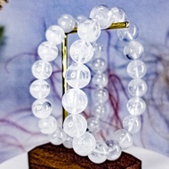 【白色幻影】天然千層淨體幻白幽靈 水晶手鍊手串 / 一物一拍