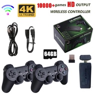 64G TV M8 Game Stick Lite 4K Built-In 10000+ Games Retro Game Console PS1 GBA GAMEBOY 2X Wireless Co