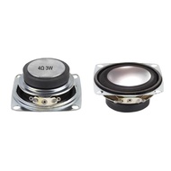 ISolderStore Pack of 2pcs 2" 4Ohm 3W Full Range Audio Speaker Stereo Woofer Loudspeaker for Arduino