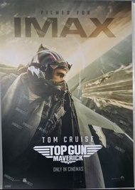 《壯志凌雲：獨行俠》 top gun maverick imax版本 官方電影海報 movie poster