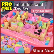 1KG Kinetic Sand Set Magic Sand Play Space Sand Toy For Kids Kinetic Motion Sand Beach Toy For Baby