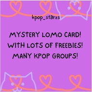 (kpop starzs) Kpop lomo cards randomwith lots of freebies