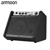 [ammoon]COOLMUSIC คีย์บอร์ดขยายกลองไฟฟ้า20W DM20แอมป์ลำโพงไร้สาย BT 2-Band EQ รองรับ USB ฟังก์ชั่นเครื่องเล่น MP3