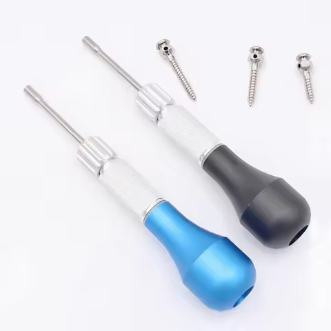 Mini Implant Dental Orthodontic Micro Implants Mini Screw Self-Taping Spring Anchor Wrench Screwdriv
