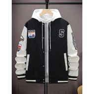 Felizo Varsity Jacket BIG Size 34 RANDOM Screen Print Korean Street Style Hip Hop Baseball Jacket Bu
