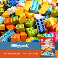 (CLEARANCE SALES)500gram LEGO besar compatible/mainan kanak2 6 tahun/building blocks /large particle