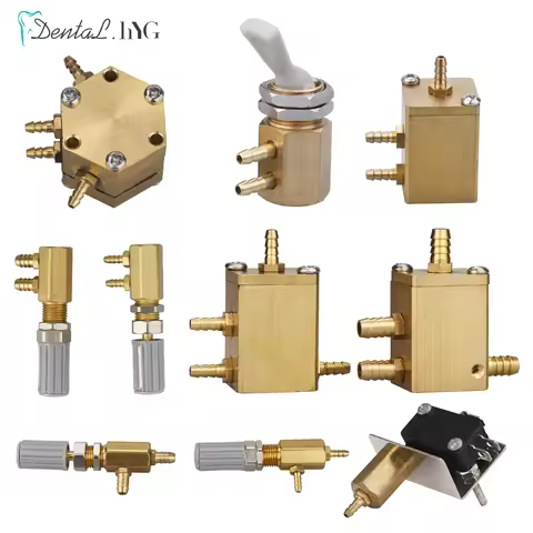 1Pc Dental Chair Accessories Connector Dental Handpiece Conversion Head Dental Light Switch Foot Swi