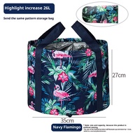 🔥Msia Stock🔥 Foldable bucket bag /baldi lipat /foldable pail bucket foldable foot bath bucket bucket