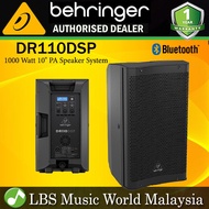 Behringer DR110DSP Active 1000 Watt 10" PA Speaker System with DSP and Bluetooth Each (DR 110DSP DR-