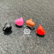 Hidung Amigurumi SATUAN Ukuran Besar 12x9mm Warna Pink Hitam Coklat Hidung Boneka Beruang Lucu Teddy
