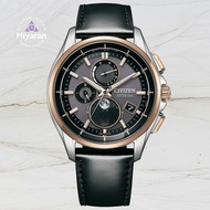 Citizen Watch Men's ATTESA Solar-Powered Eco-Drive Radio-Controlled Watch Direct Flight Moon Phase B