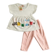 Girls' Suit Pants Leggings Motif 5 Bunny