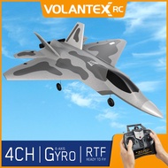 Volantex Rc Airplane 2.4Ghz 4CH F22 Raptor Epp 260Mm Aircraft Range Jet Fighter Trainer Warbird Fixe